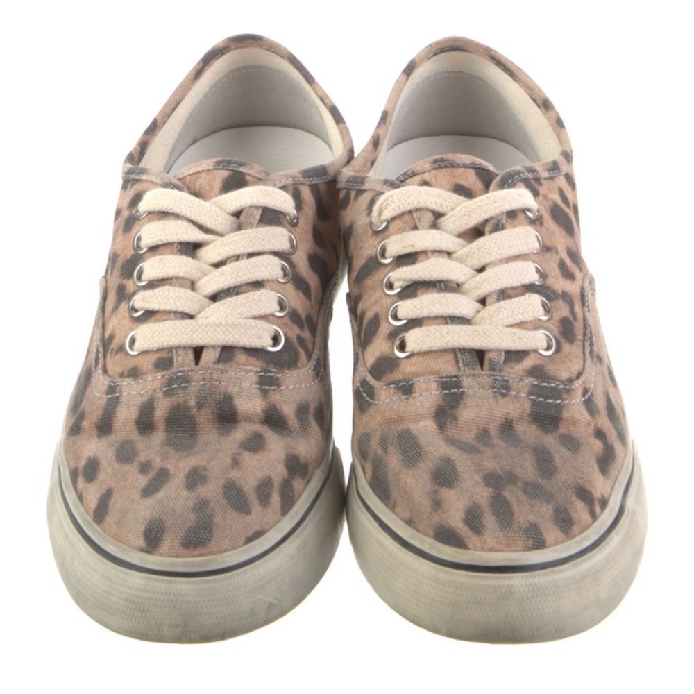 RE/DONE 70's Low Top Skate Leopard Print Canvas Sneakers
Women's Size: 10 IT 40